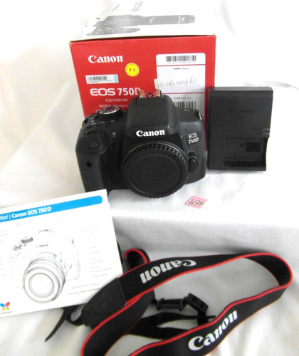 Canon eos 750d digital slr - canon,