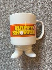 Vintage Happy Shopper Mug - Excellent Condition