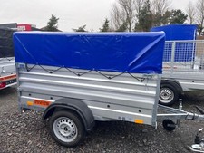 NEW 6ft X 4ft DOUBLE BROADSIDE NIEWIADOW CAMPING TRAILER 750KG