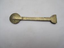 Vintage brass ? pastry wheel