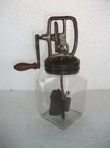 Vintage iron glass unique - vintage,