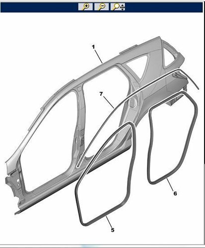 Genuine peugeot 407sw drivers - 407sw,