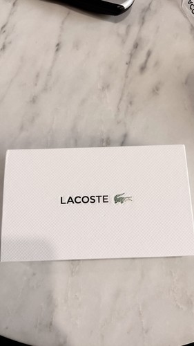 Lacoste black leather - lacoste,