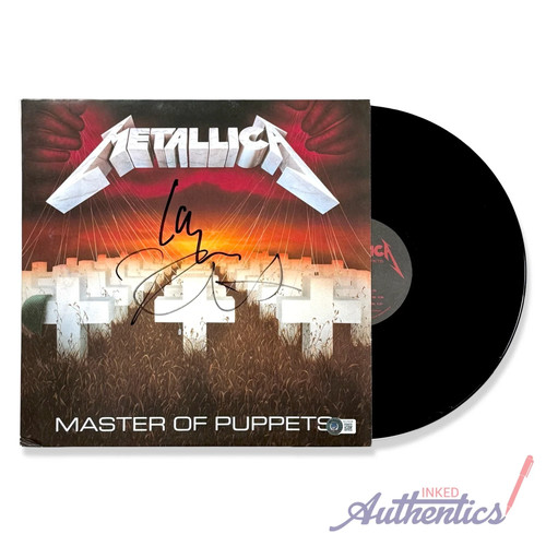 Metallica signed autographed - metallica,