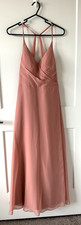 Azazie Blush Pink Strappy Maxi