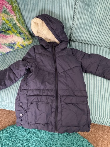 Girls quilted winter coat - winter,