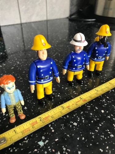 Fireman sam characters figures - fireman,