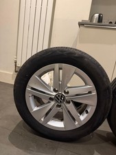 Golf Alloy Wheels & Tyres (Set