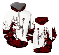 Doberman Pinscher Red 3D All