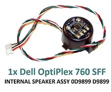 DELL OPTIPLEX GX740 GX620 745 760 SFF DESKTOP INTERNAL SPEAKER ASSY 0D9899 D9899