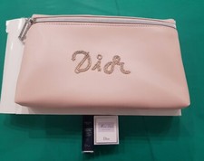 Dior Pink beaded Make Up Bag