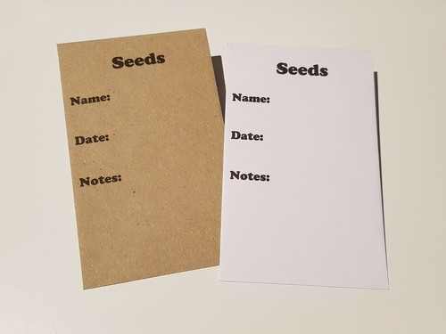 Seed envelopes storage packets - seed,