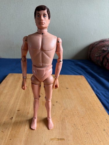 Vintage action man 1964 flock - action,