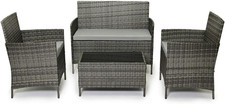Grey Rattan Garden Furniture
