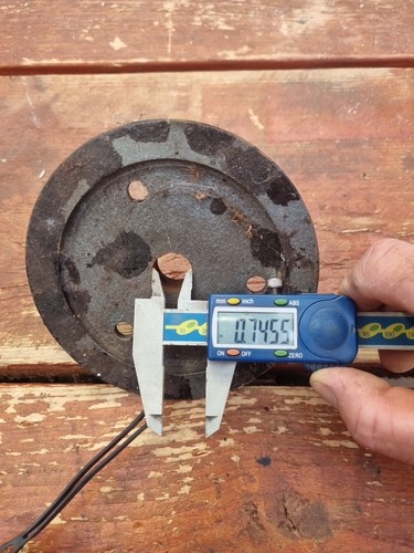 Vee pulley shaft x - 3/4",