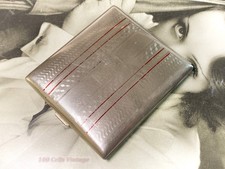 Silver tone art deco 10cm