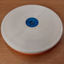 Vintage Figure Trimmer Twist Board Excercise Device, Orange & White, 10", Used