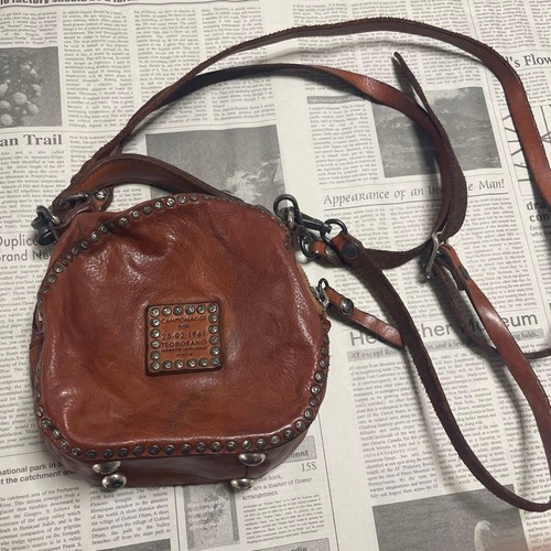 Campomaggi leather shoulder - leather,