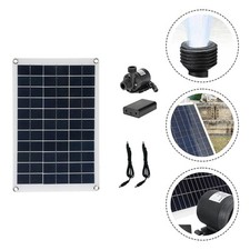 Solar Panel Powered Water Pump