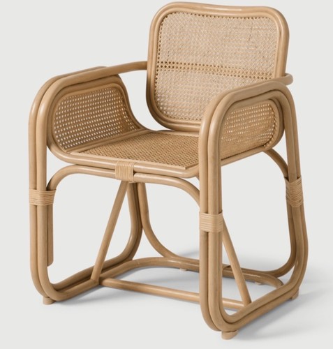 Cane dining chair made com - chair, new
