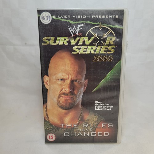 Wwe survivor series 2000 vhs - wwe,