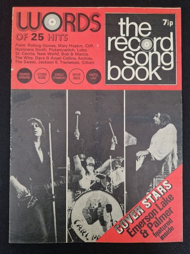 Words record song - words,