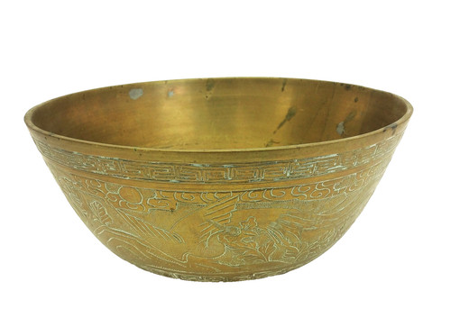 Chinese brass dragon - chinese,