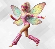 Fairy Girl Wall vinyl sticker