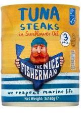 TUNA STEAKS IN SUNFLOWER OIL
