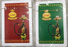8 Al Fakher Playing Cards Deck Shisha Starbuzz Exotica 4 red + 4 green decks