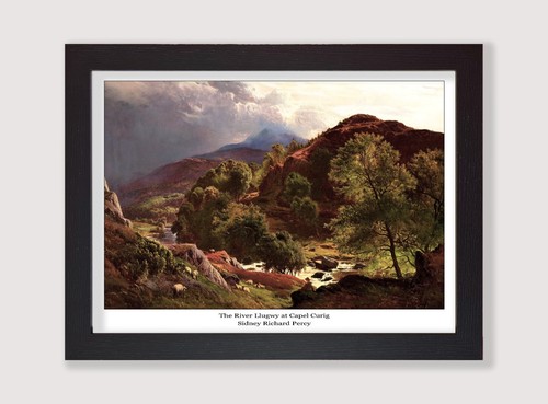 The river llugwy - capel, curig