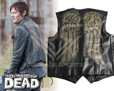 Daryl Dixon Leather Vest Angel