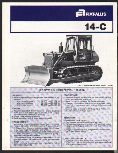 Fiat allis crawler - fiat-allis,
