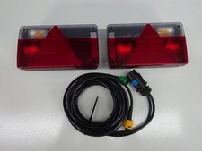 ERDE DAXARA TRAILER AJBA FP80 PLUG IN LIGHTING KIT WIRED LAMPS & 6 METER HARNESS