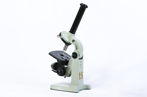 Soviet old microscope - , ym-301