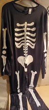 Halloween Costumes Skeleton Costume bodysuit / Jumpsuit Pajamas 40-42 chest