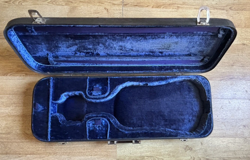 Vintage hard viola case plush - hard,