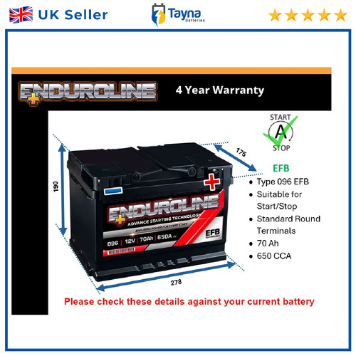 Efb battery fits santana - fits,