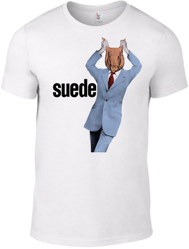 Suede band shirt animal - suede, t-shirt