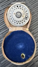 VINTAGE HARDY MARQUIS MULTIPLIER TROUT FLY REEL 8/9# in ORIGINAL CASE 