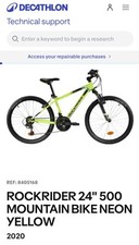 Bike Rockrider 500 Kids' 24" Bicycle , Ages 9-12