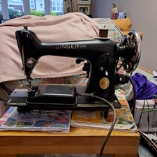 Antique Electric Singer Sewing