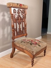 Antique Oak Gothic Revival