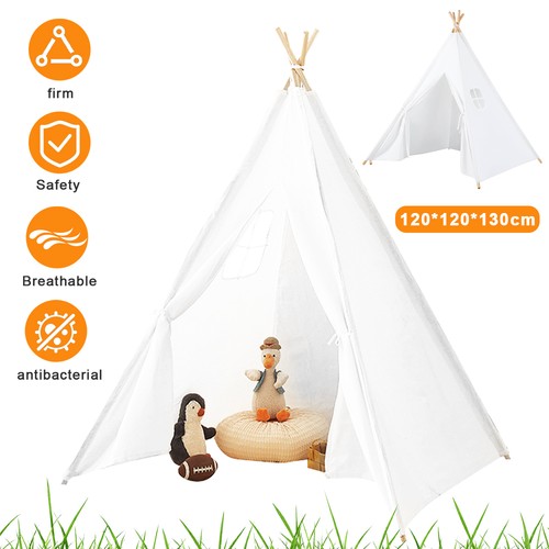 Large kids teepee wood indian - large,