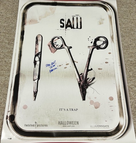 Tobin bell jigsaw autographed - bell,