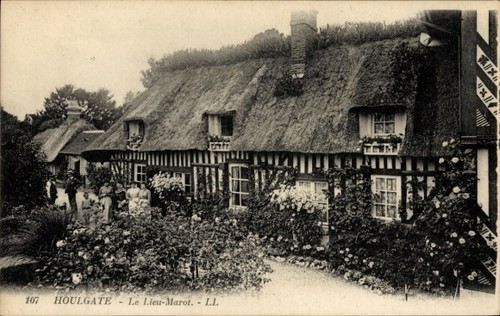 Postcard houlgate calvados - houlgate,