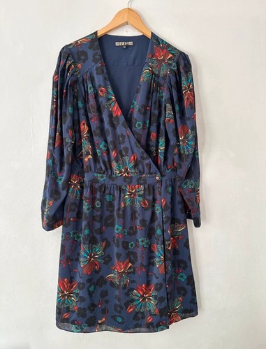 Biba floral wrap dress - floral,
