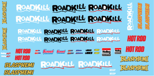 25 roadkill waterslide - 1/24,