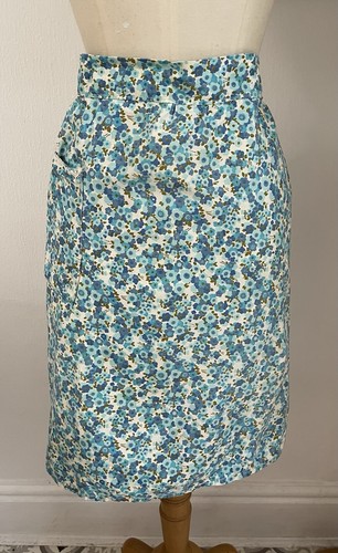 1950s cotton pinny retro apron - 1950s,