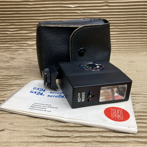 Sunpak auto flash unit - sunpak, 24